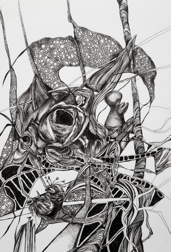 Little Love. Pen on Paper. A3. $250