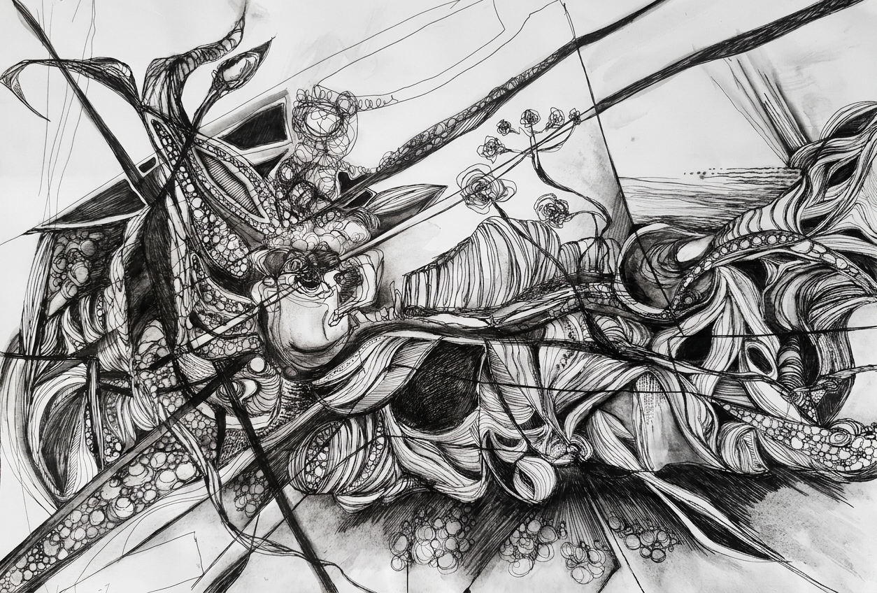 7. Pen on Paper. A3  $250
